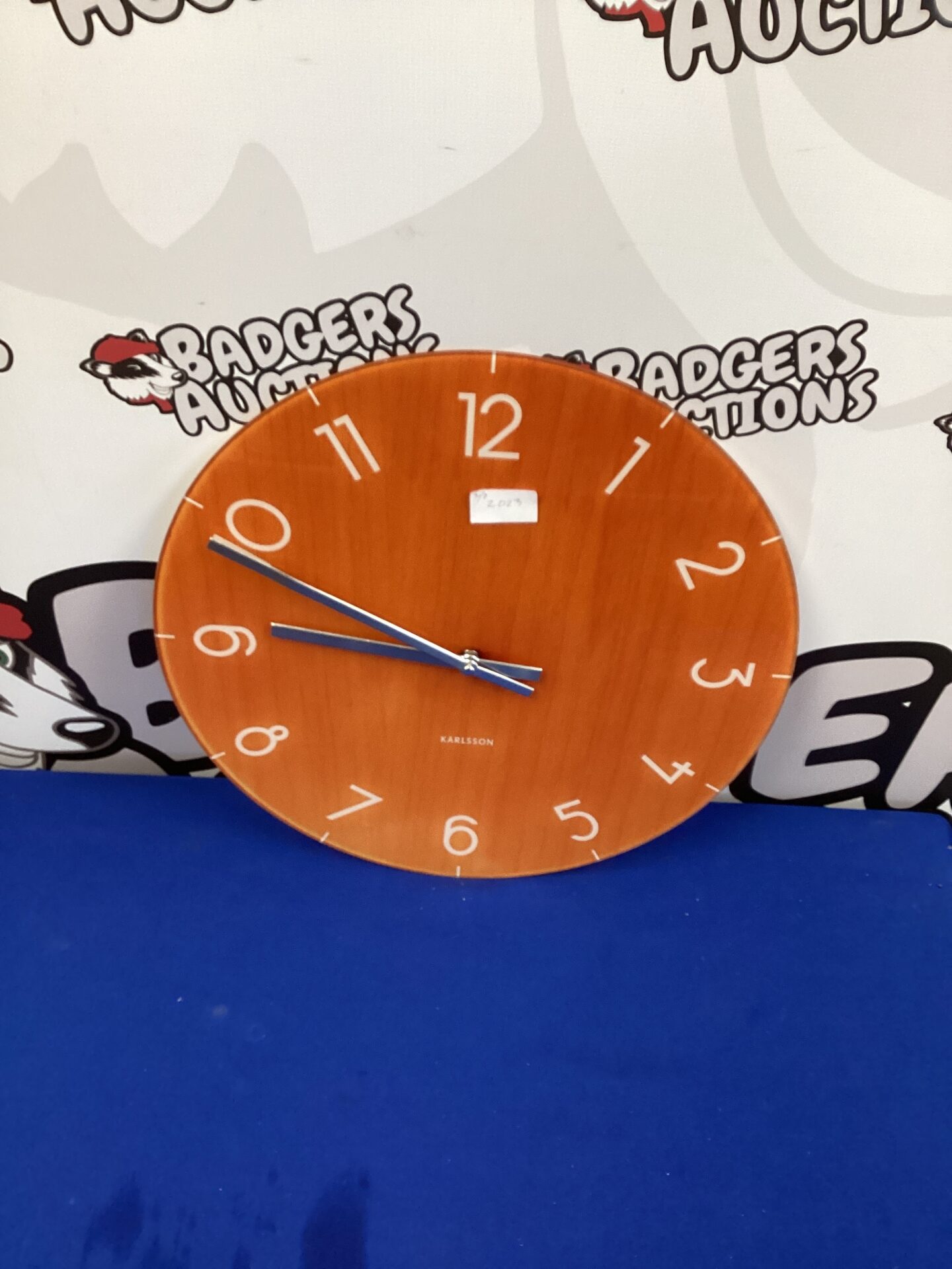 243 Karlsson Glass Wall Clock