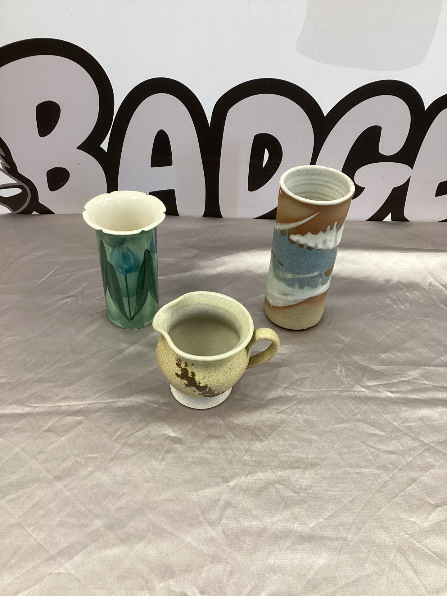 257 Three items of Jersey Pottery