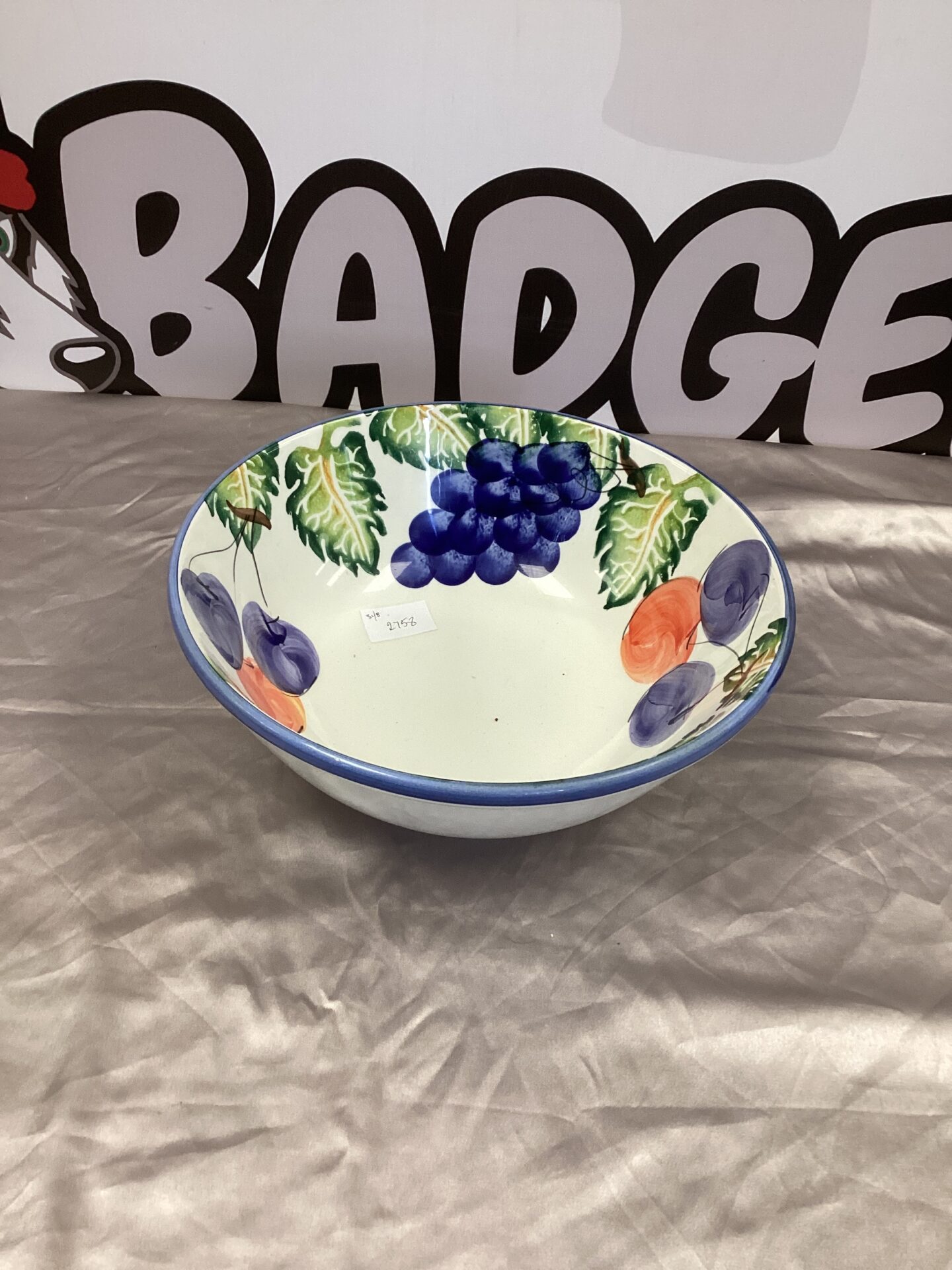 269 Decorative Ceramic Fruit Bowl