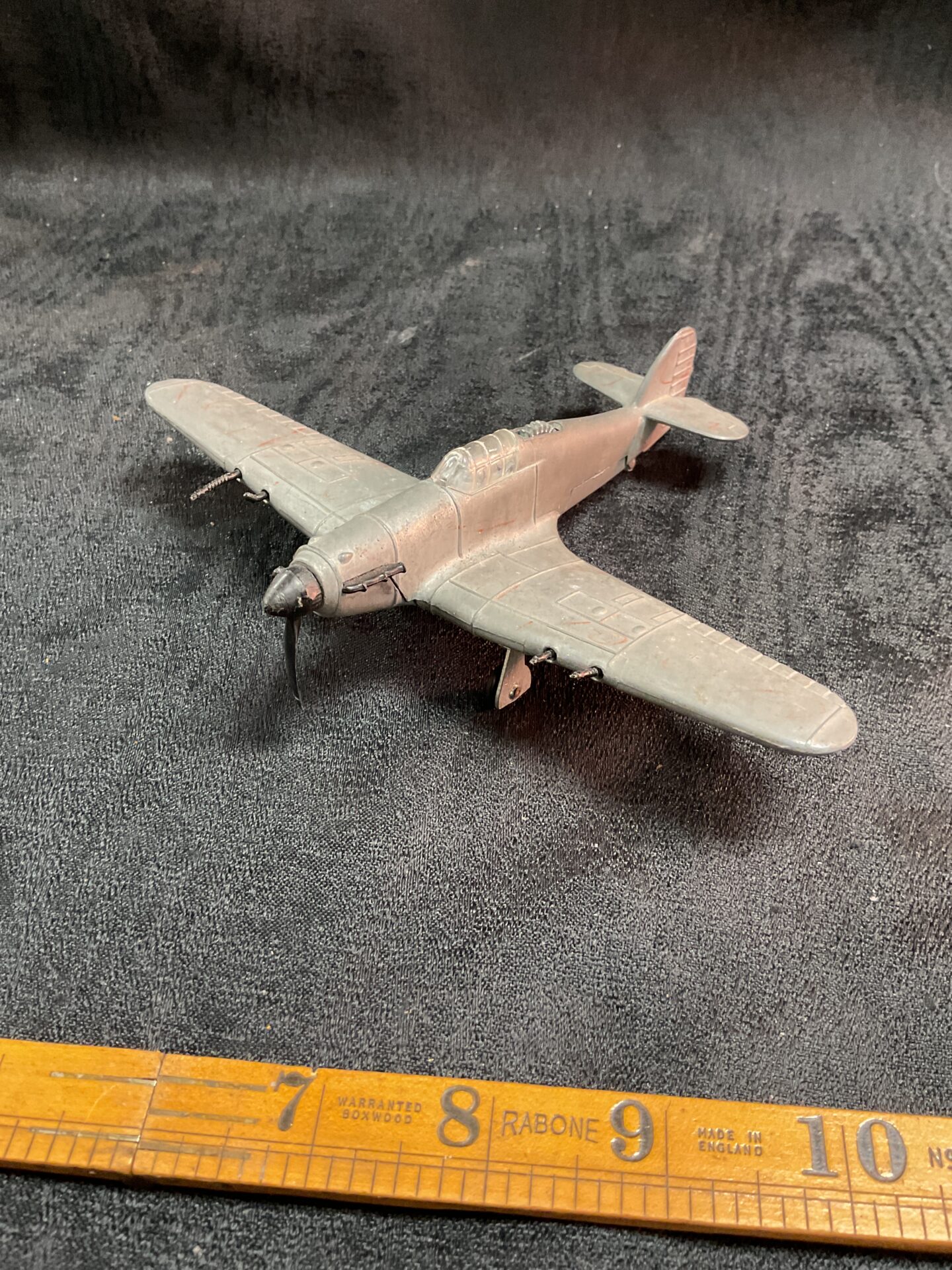 836 Vintage Dinky toys Diecast Model hurricane unpainted