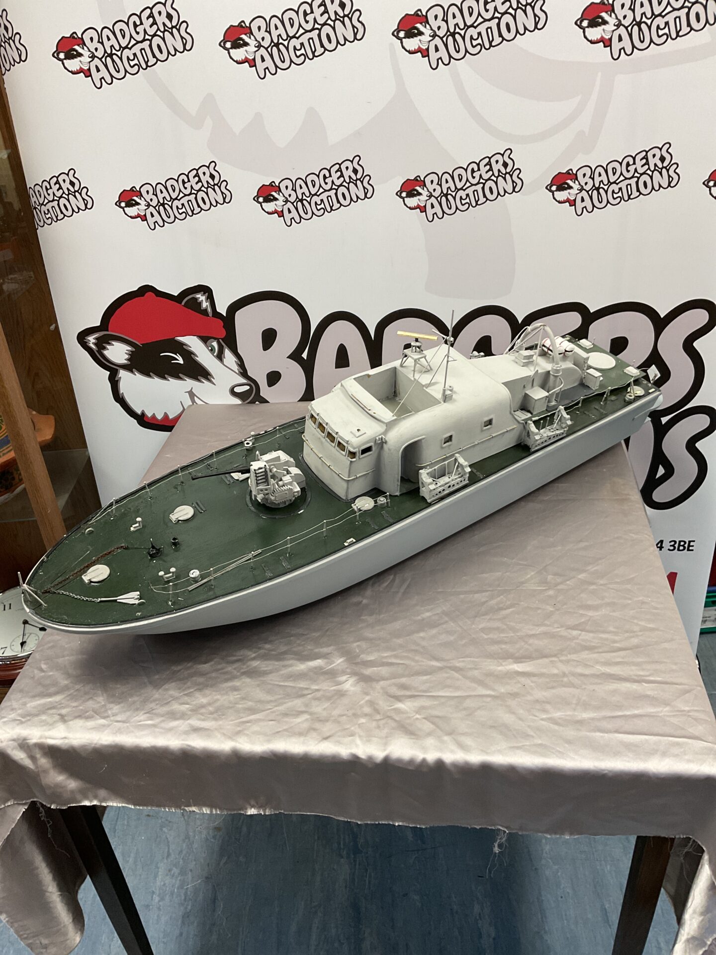 933 Remote controlled German naval patrol boat