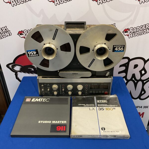 Vintage Revox B77 reel to reel tape recorder in good condition.