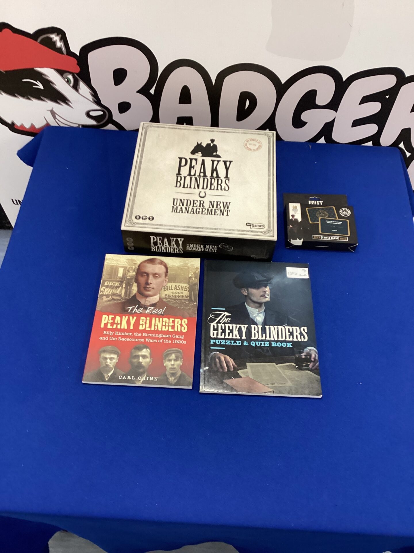 343 Peaky Blinders Game and other items