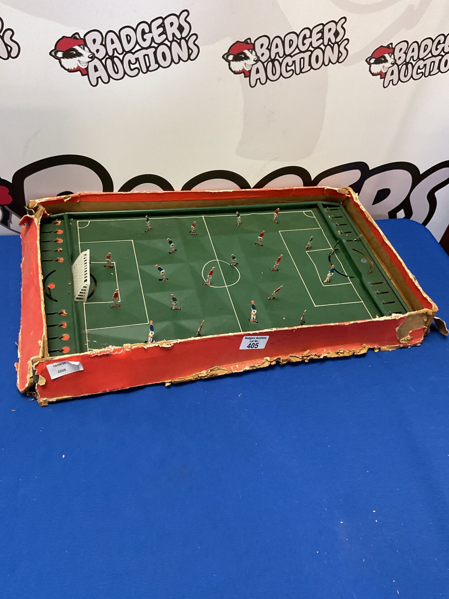 415 Vintage Tinplate Football Table Game