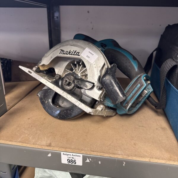 Makita 18v circular saw body for DIY projects.