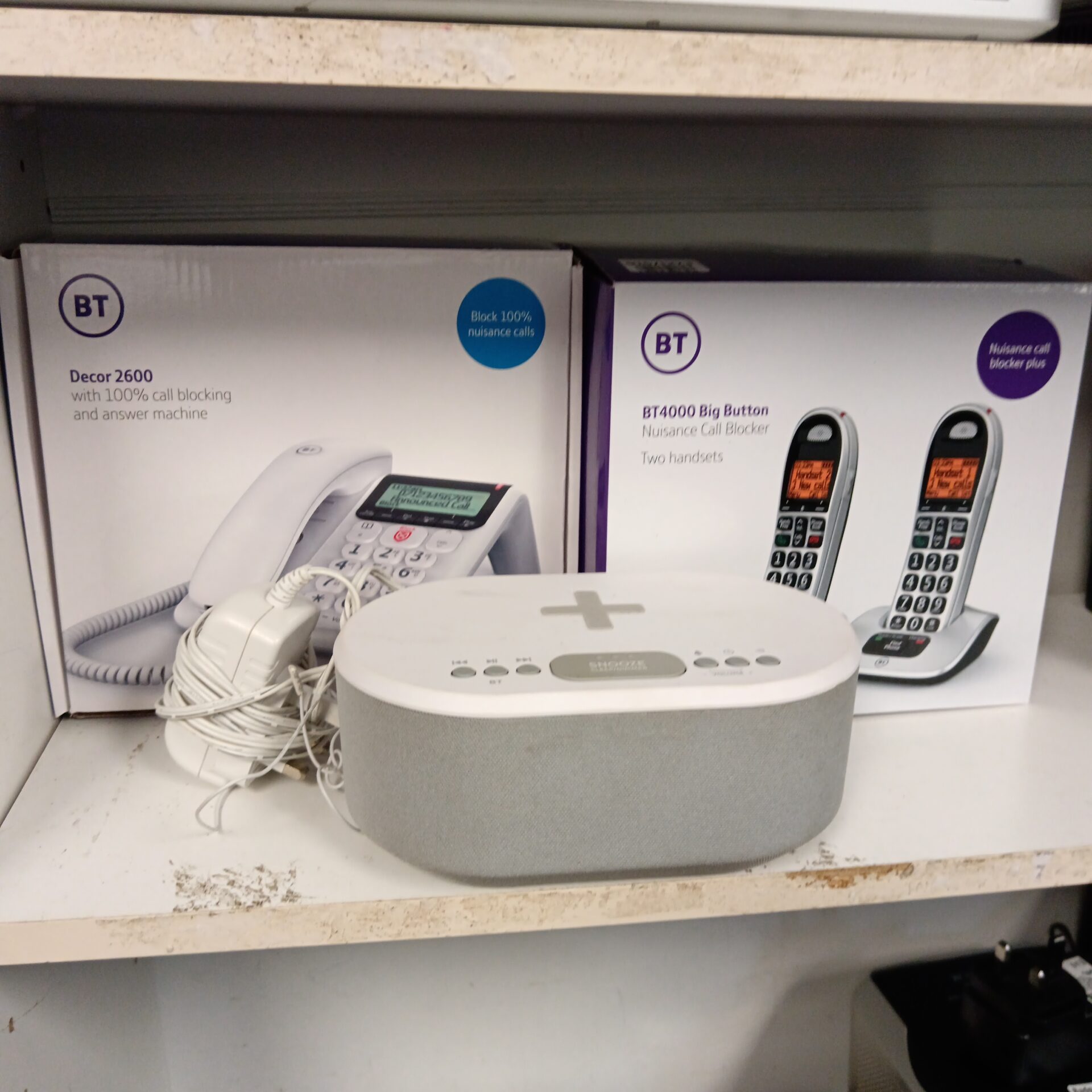 252 I-box dawn, BT4000 big button phones & decor 2600 phone