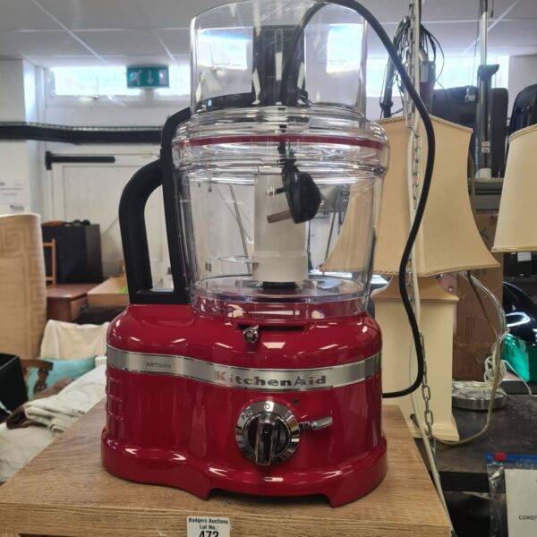 Empire Red KitchenAid Artisan food processor for spares or repair.