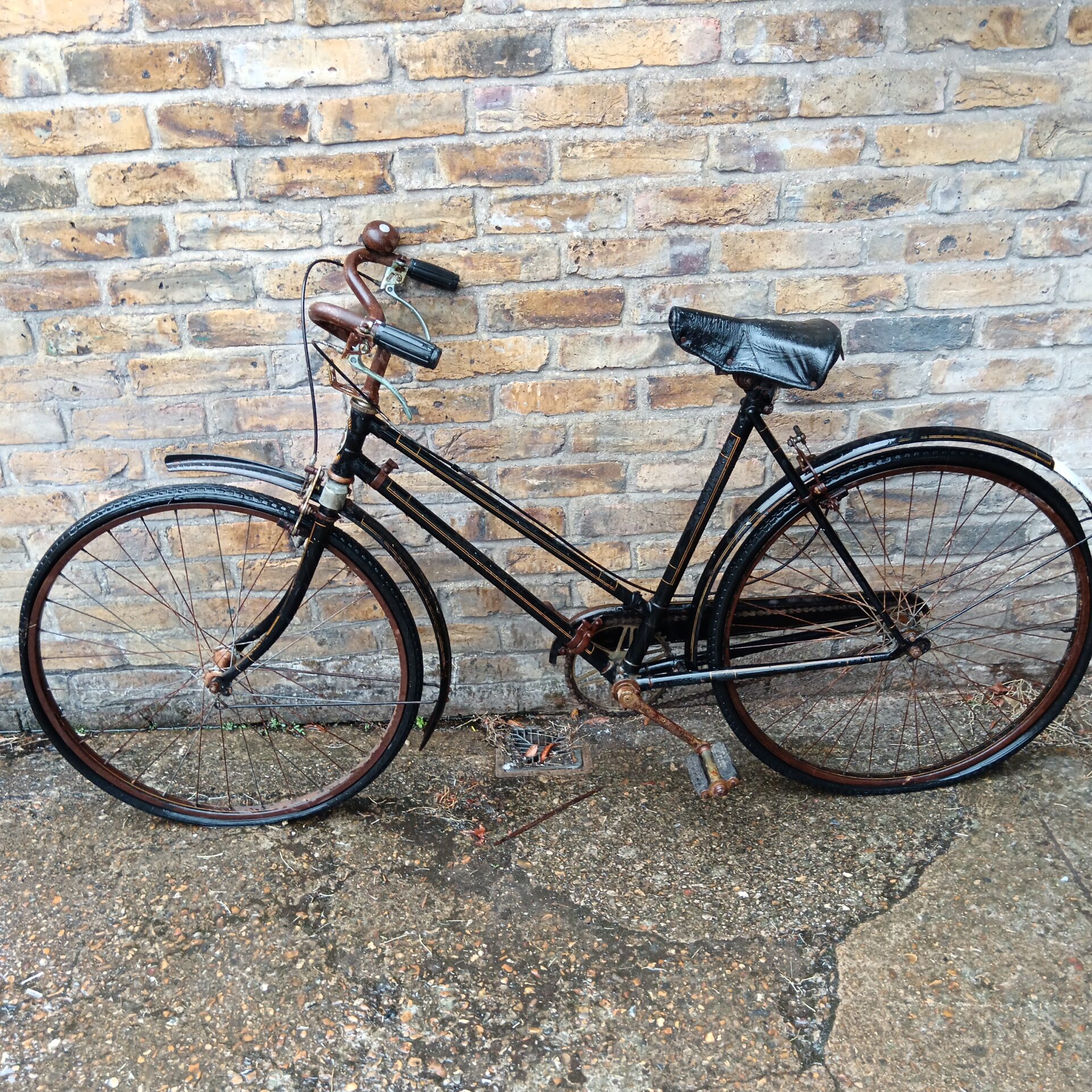 1148 1930s cws federation ladies bicycle
