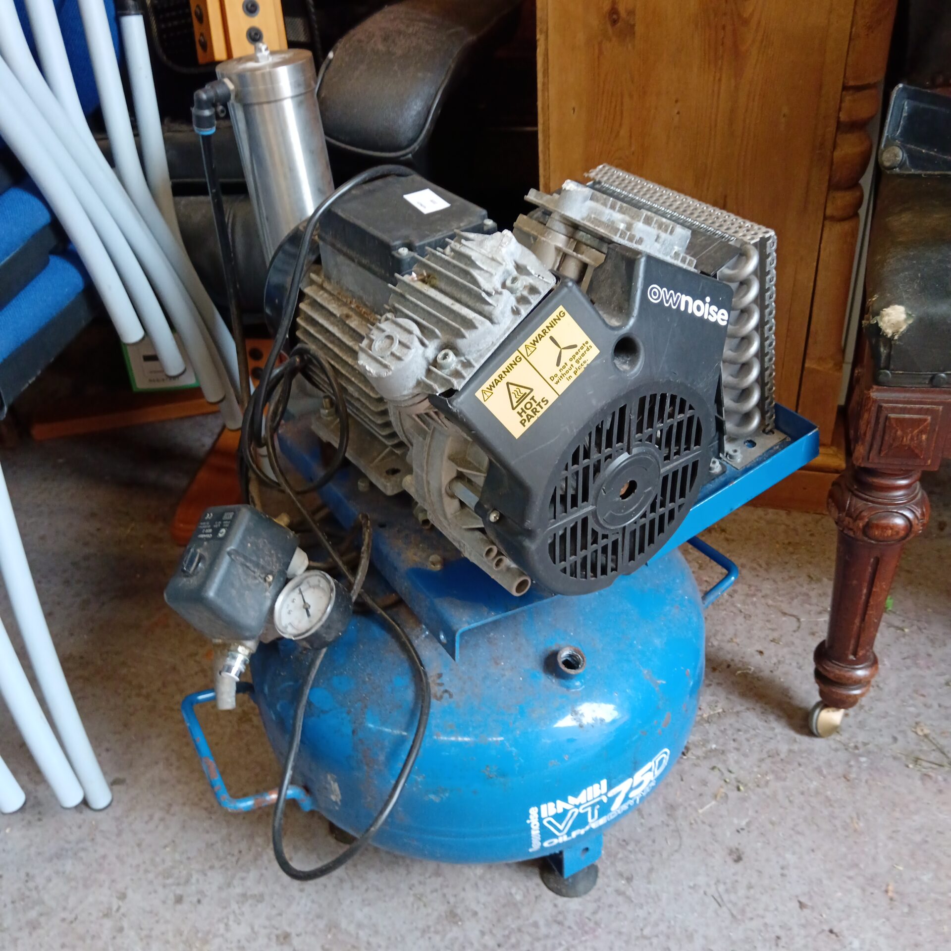 1083 Bambi vt75d low noise air compressor