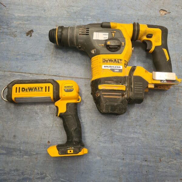 Dewalt 18V brushless hammer drill in used condition.