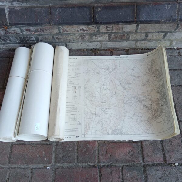 Vintage Ordnance Survey maps of Marlow and Buckinghamshire, detailed topographical charts.