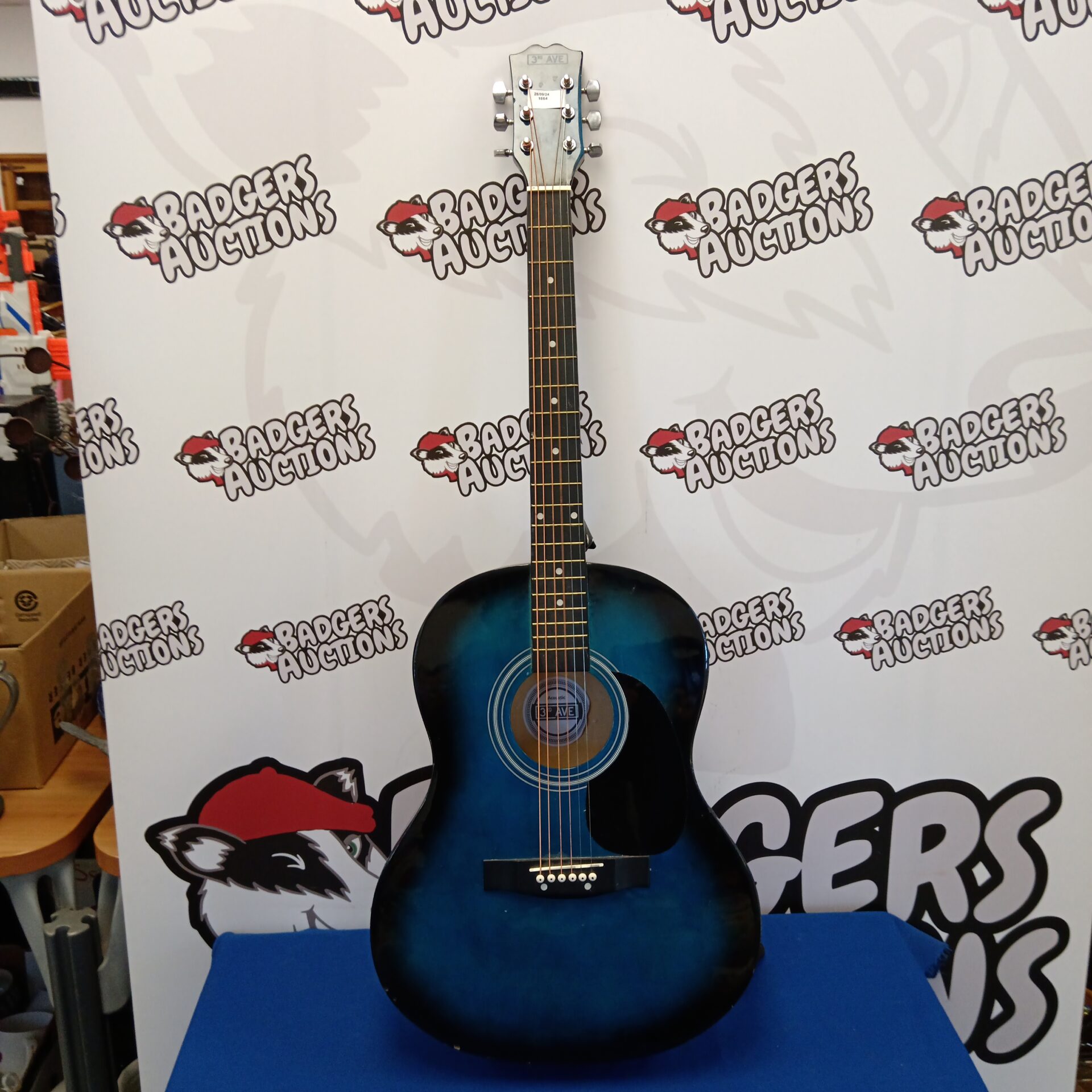 796 Blue 3rd ave acoustic guitar