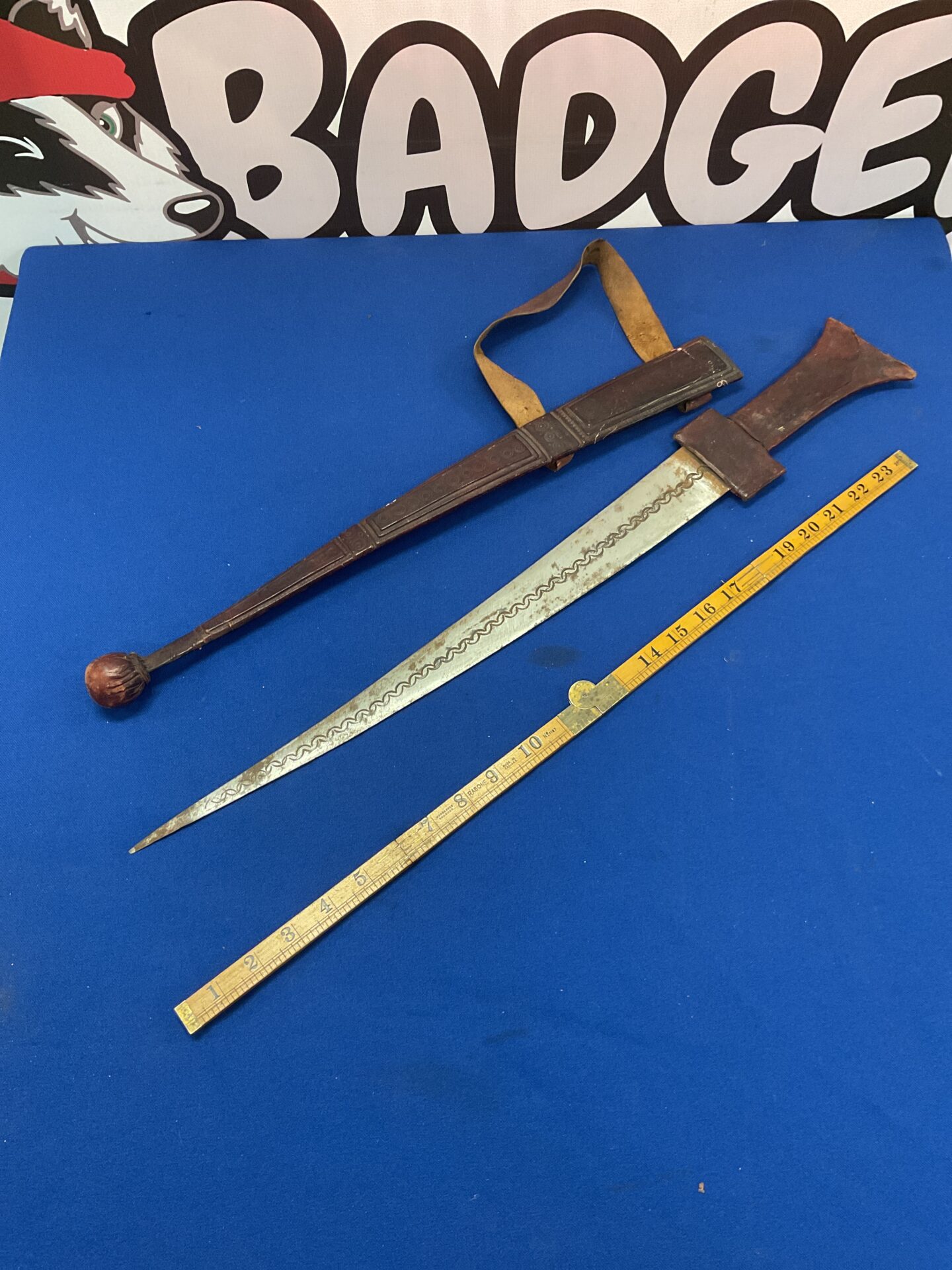 853 Nigerian Tribal Sword