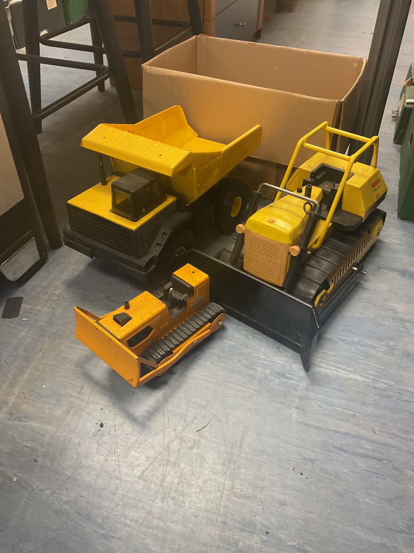 380 Three retro Tonka vehicles