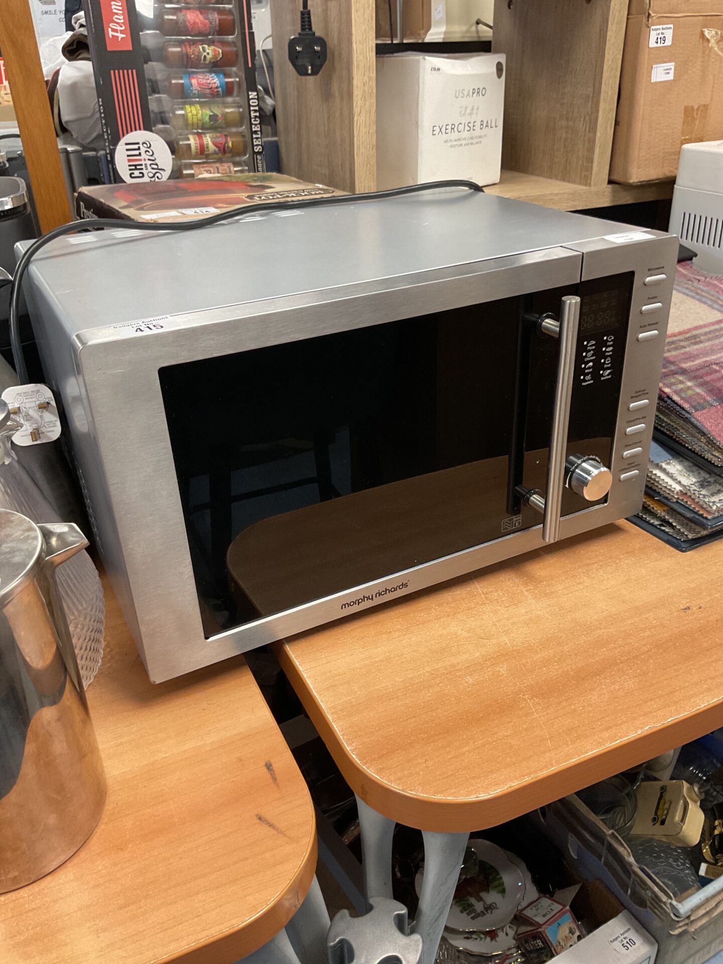 415 Morphy richards microwave working