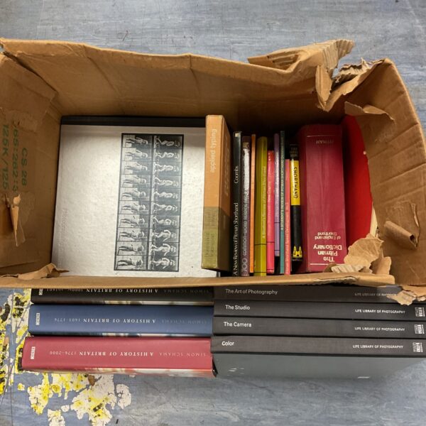 Lot of vintage Life Library of Photography books for collectors.