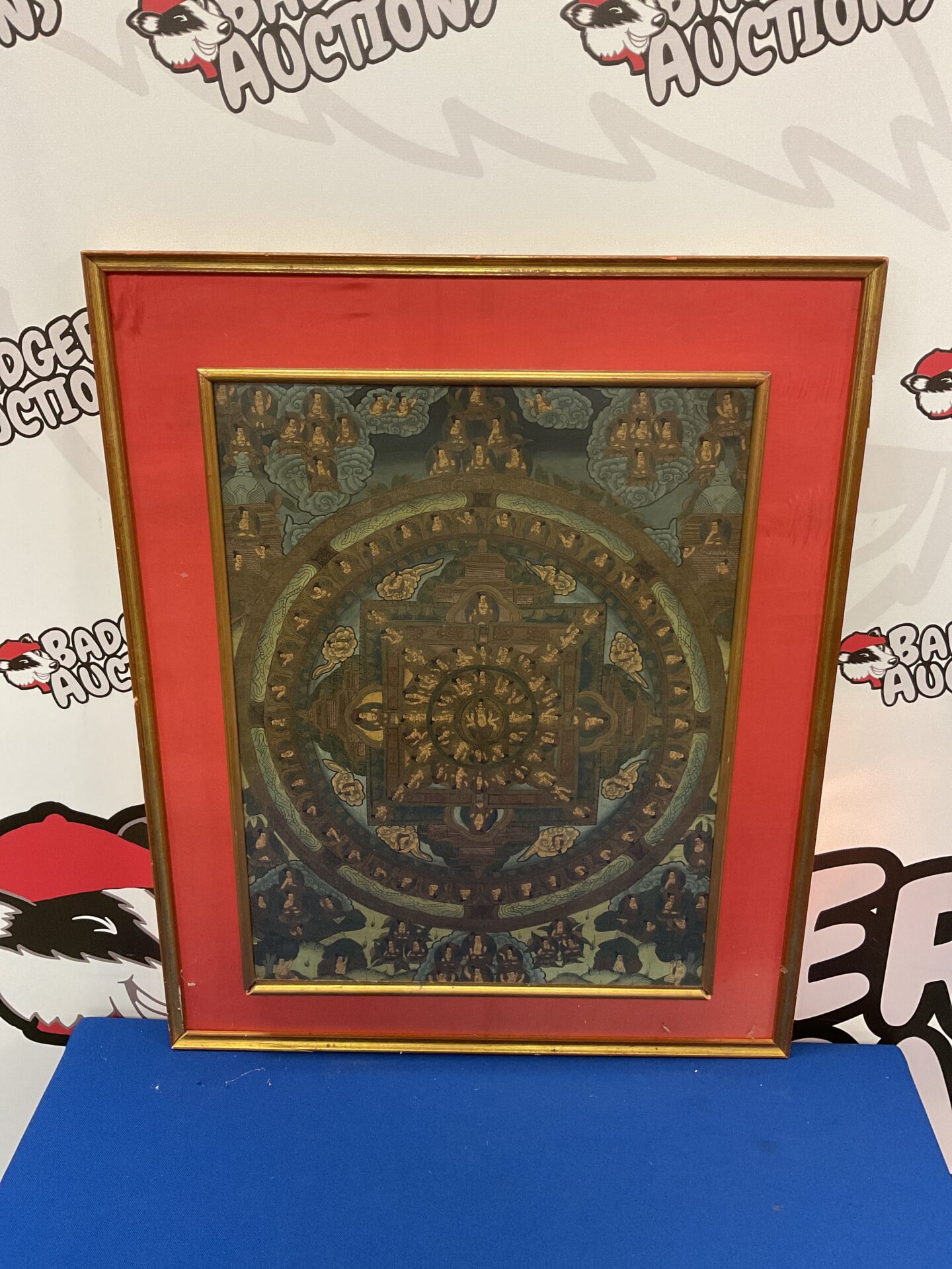 670 Fine Chinese watercolour on silk
