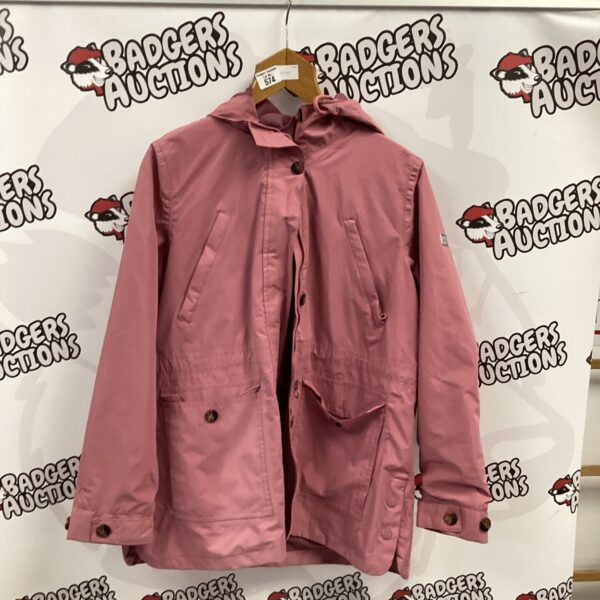 Pink Regatta ladies coat size 14, outdoor waterproof jacket.