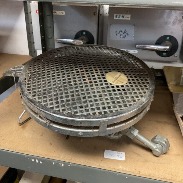 Vintage Butatherm gas heater head for antique appliance restoration.