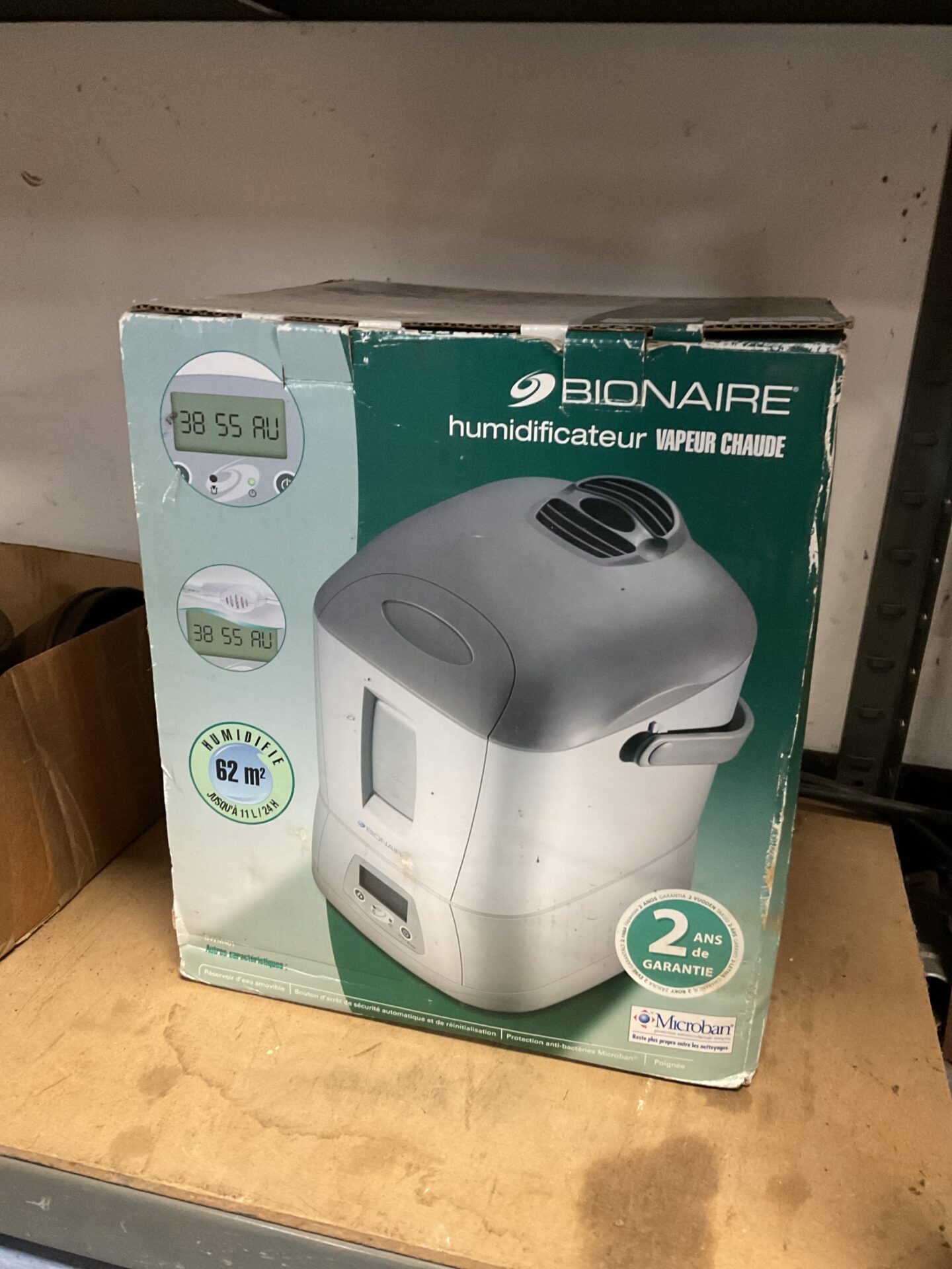 972 Bionaire warm mist humidifier