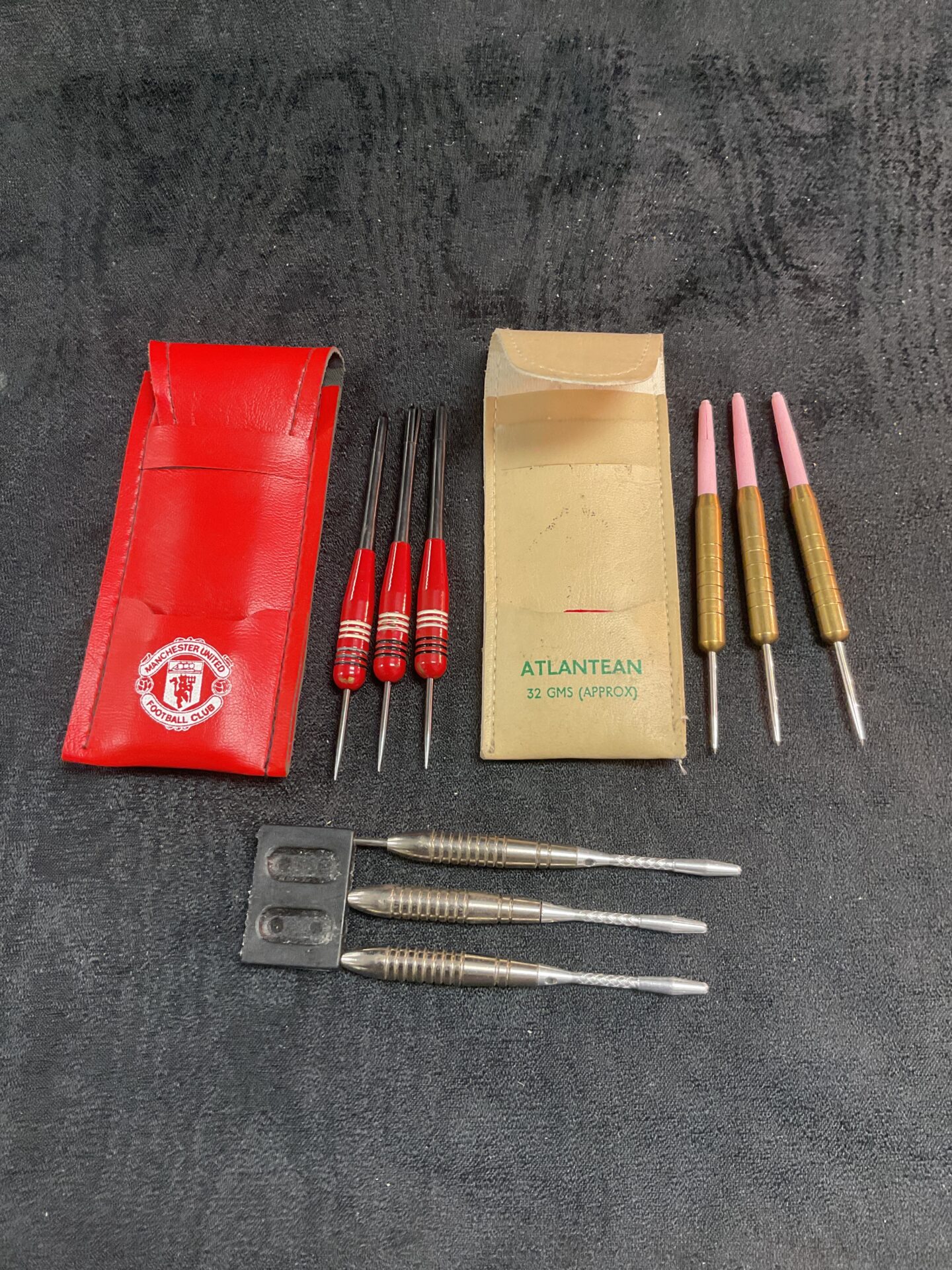 742 Three set of darts inc Mank United