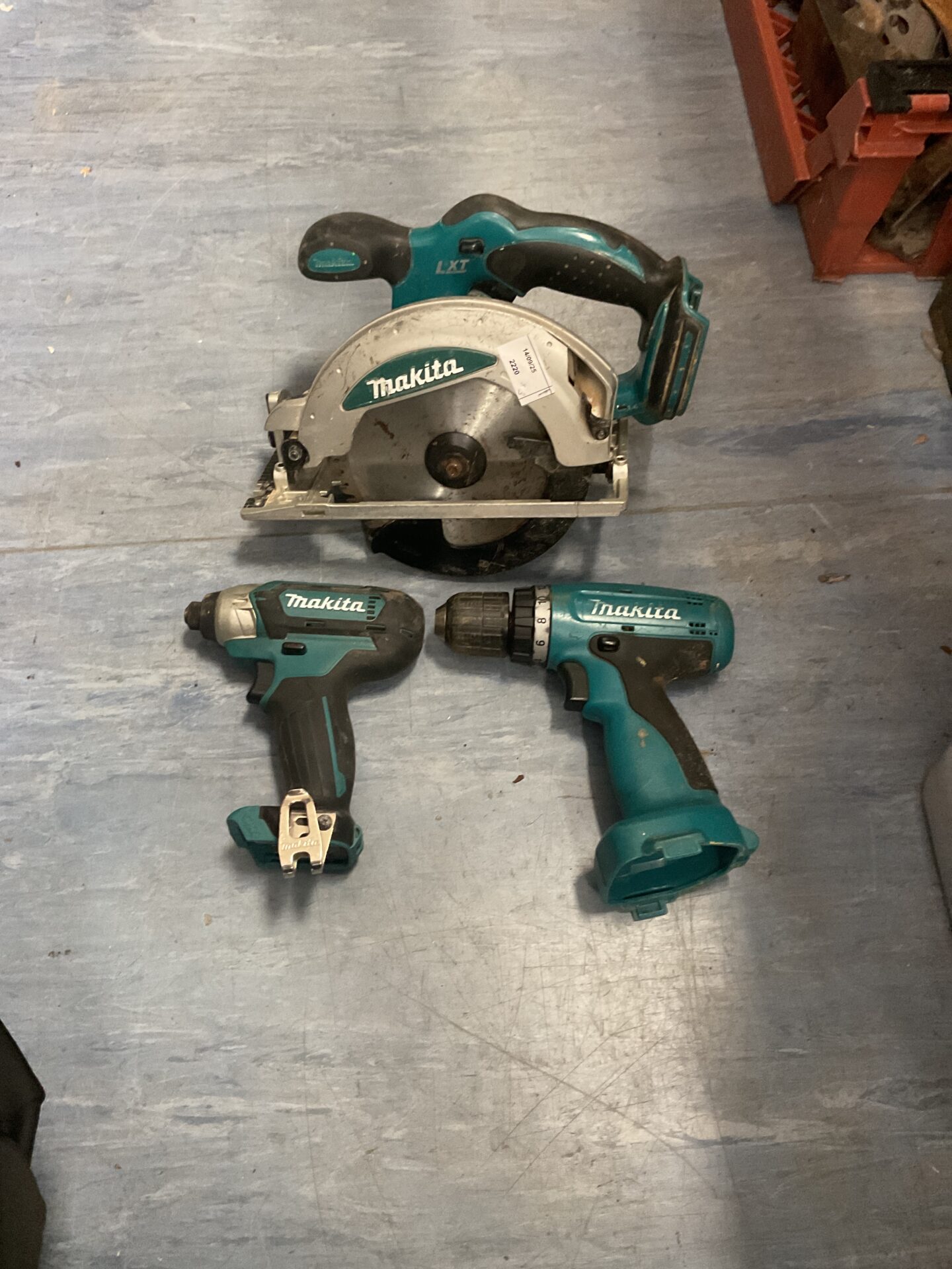 958 Bundle of untested makita tools inc impact driver and drill