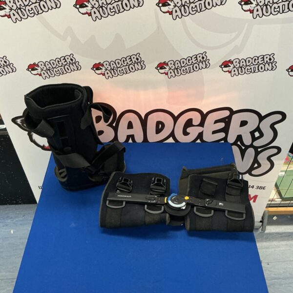 Ossur foot and leg brace for medical injury support.