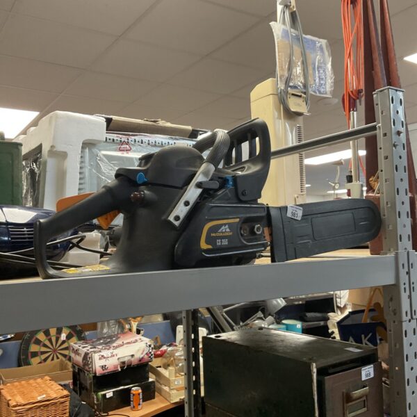 Vintage McCulloch CS35S petrol chainsaw for garden and DIY.