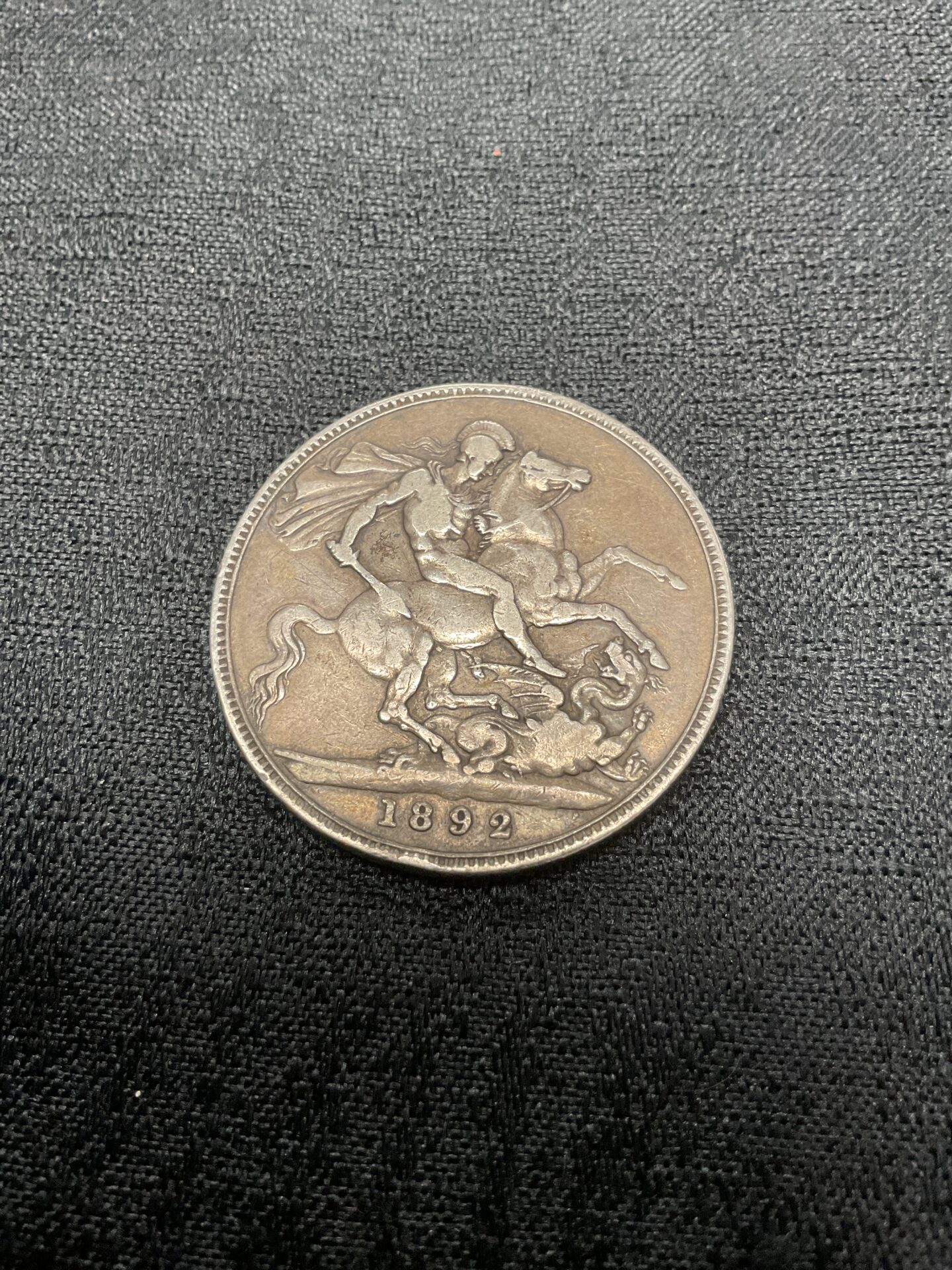 859 1892 Victoria Silver crown