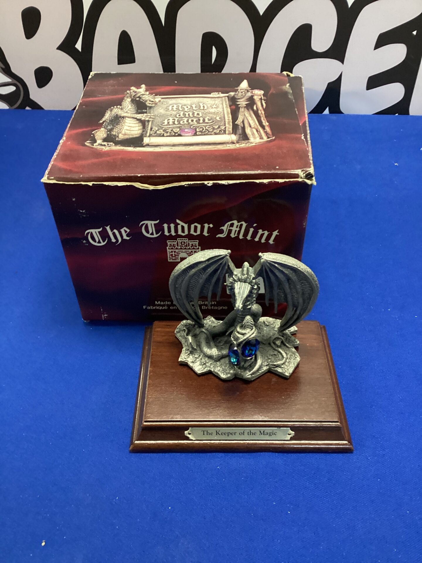 516 The tudor mint myth& magic keeper of magic figurine