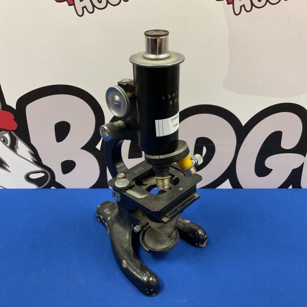 Antique Beck of London microscope, Victorian scientific instrument.