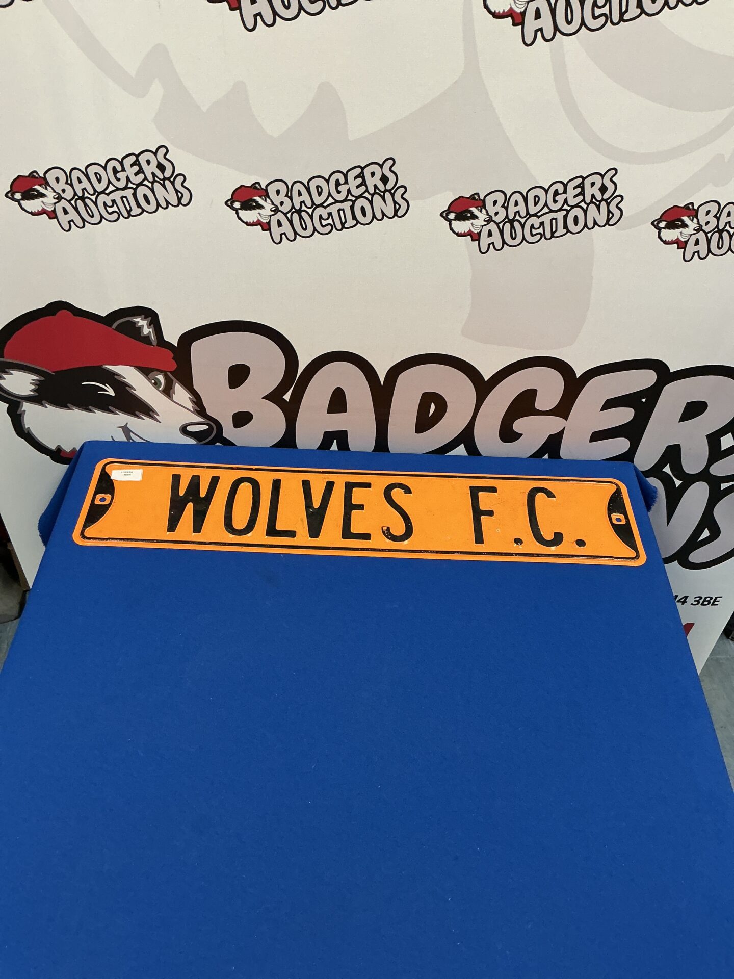 323 Wolves FC wall plaque