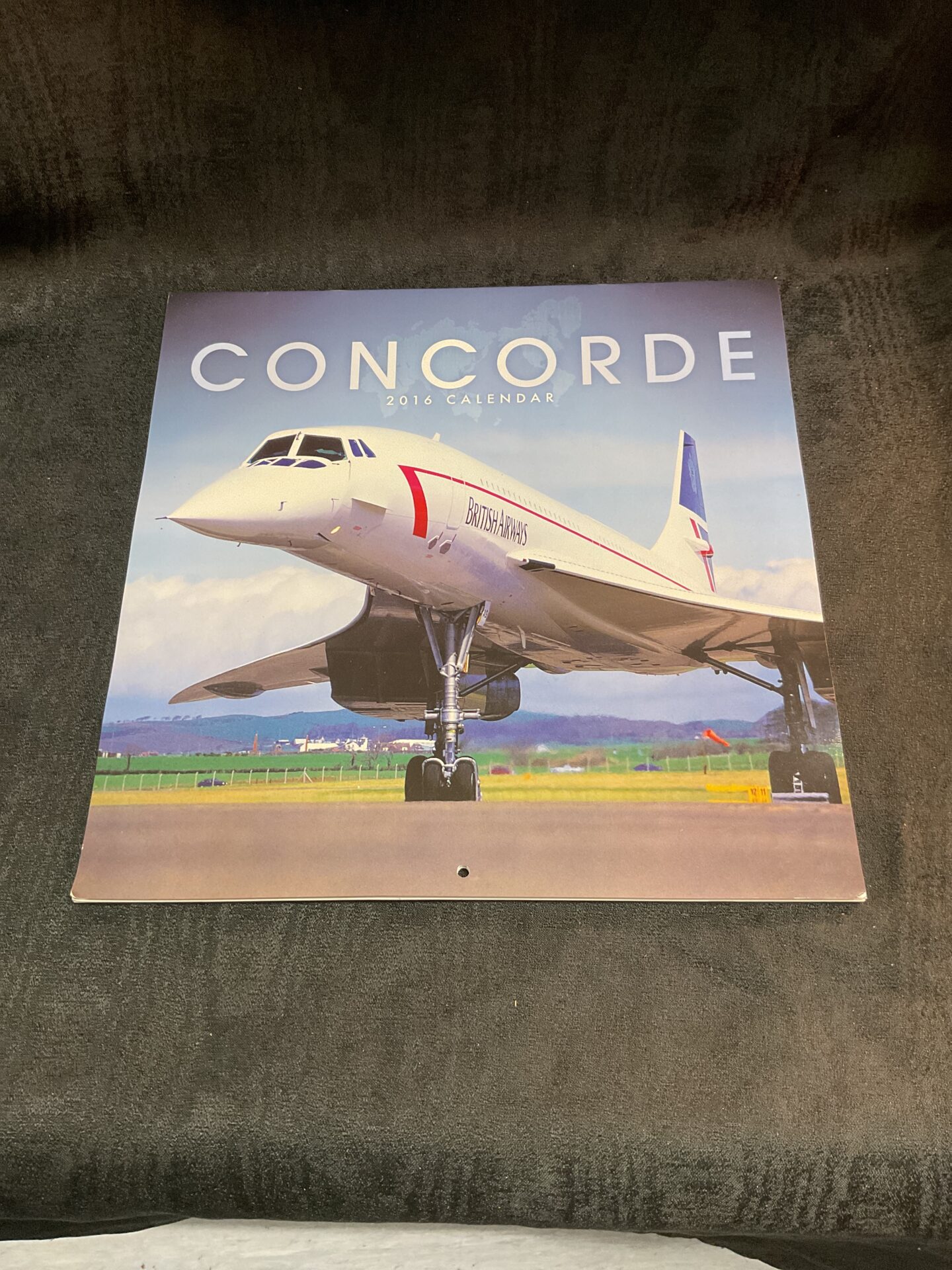 839 2016 British Airways Concorde Calendar
