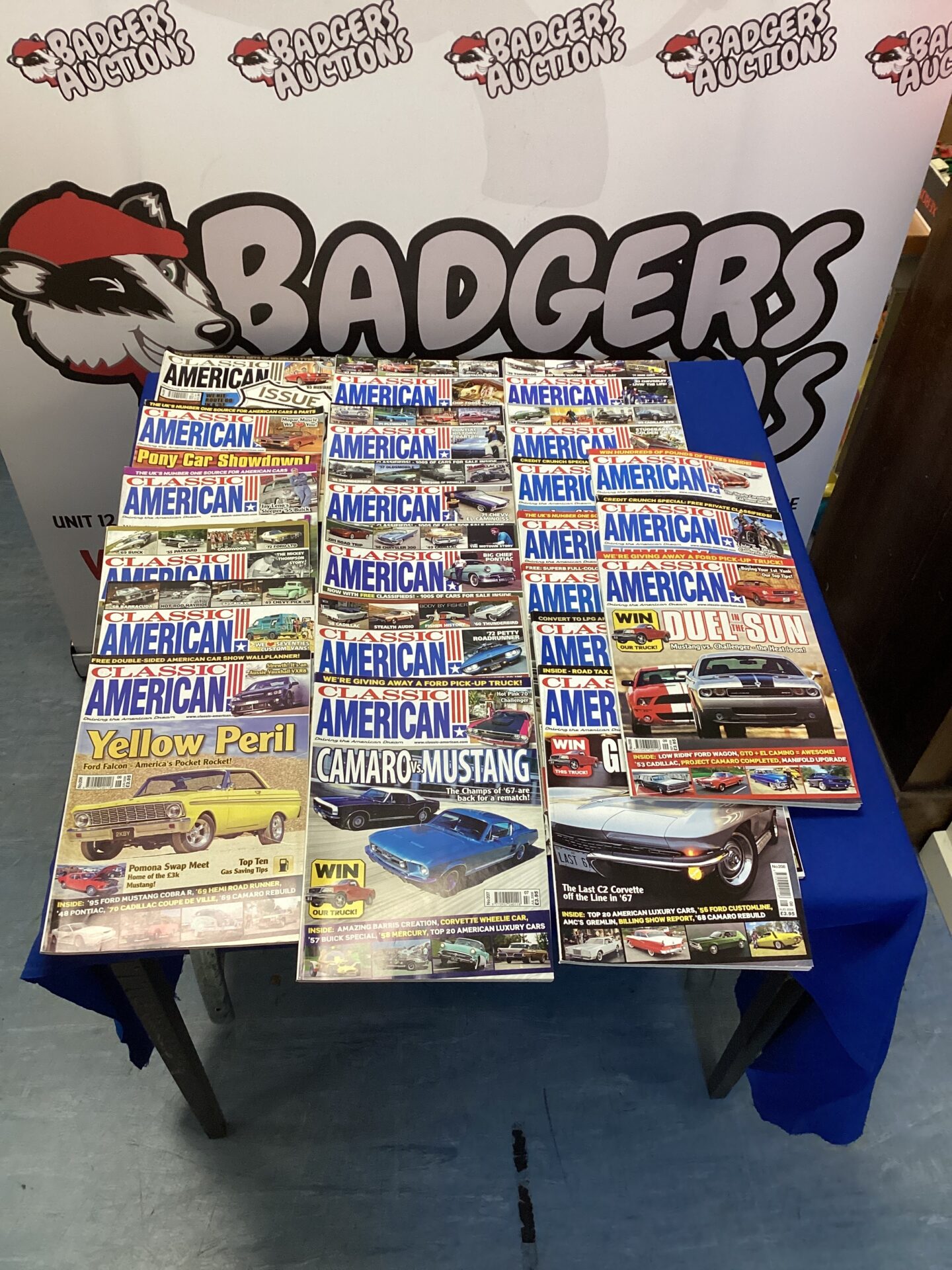 523 Collection of Classic American magazines