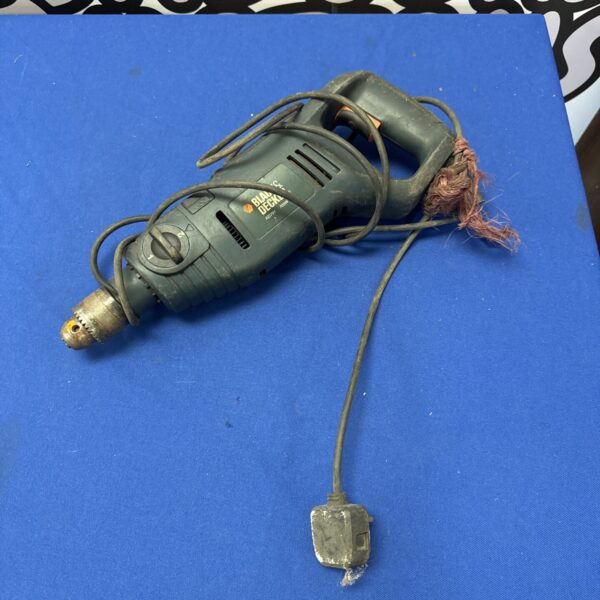 Vintage Black & Decker KD791 hammer drill, a classic power tool.