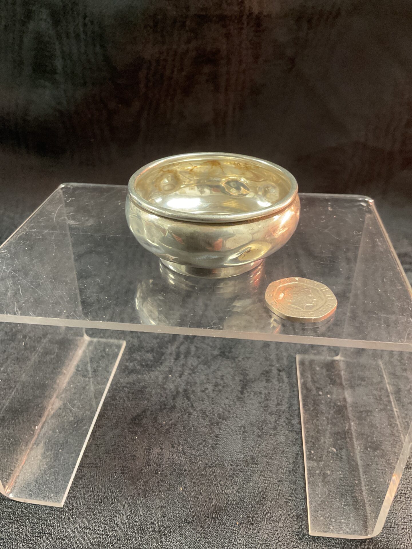 897 Hallmarked Silver Relish Bowl 26.6g