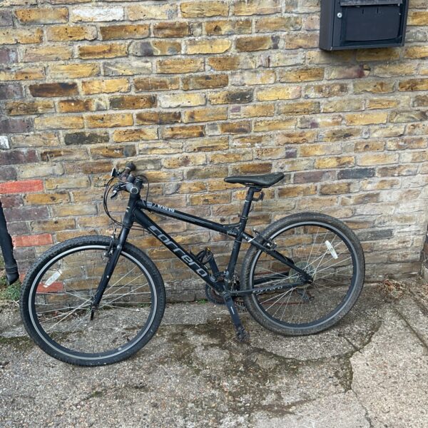Black Carrera Parva LTD edition mountain bike for sale.