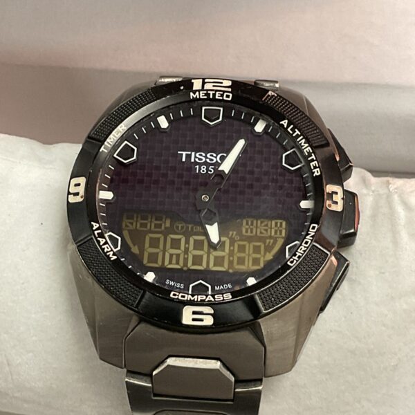 MW7759 Titan Tissot T Touch wristwatch with box papers and purchase receipt