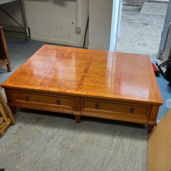 Large Paul Smith designer coffee table with drawers.