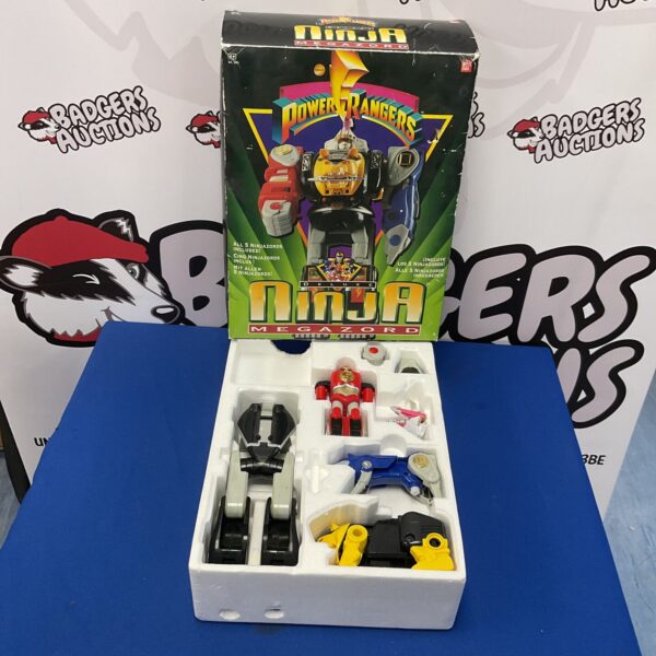 Vintage 1995 Power Rangers Ninja Megazord in original box.