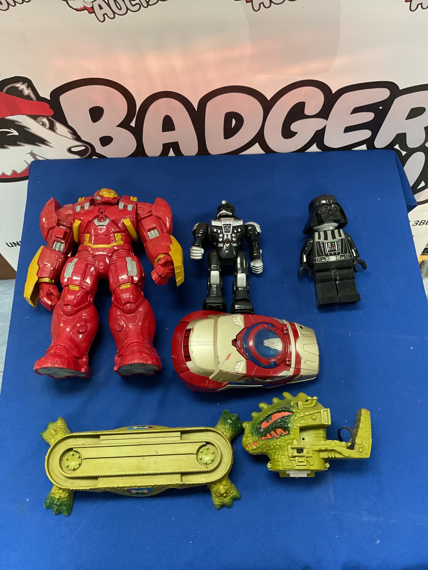 363 Selection of mixed toys inc marvel and star wars