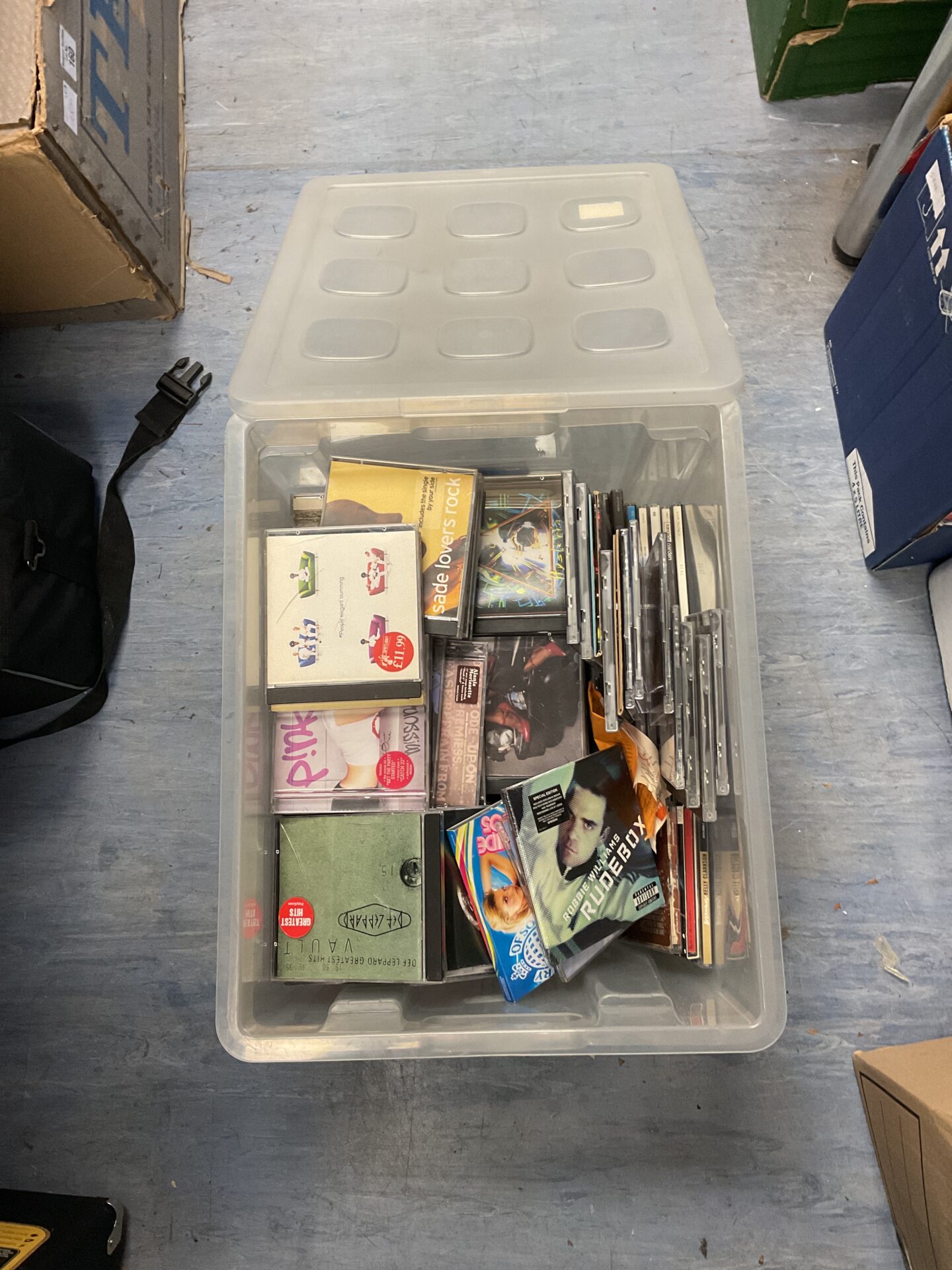 158 Large box of mixed CD collection
