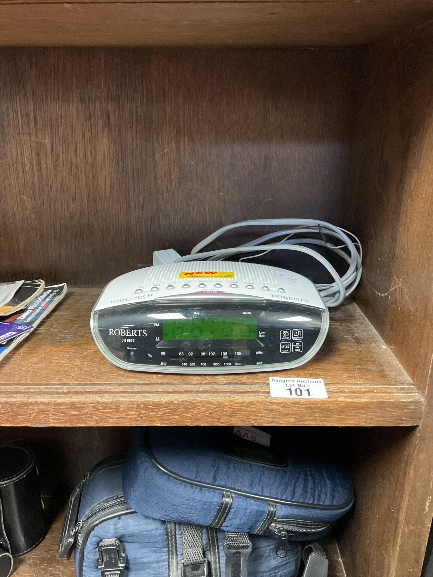 101 Roberts CR 9971 chrono-logic v1 alarm clock