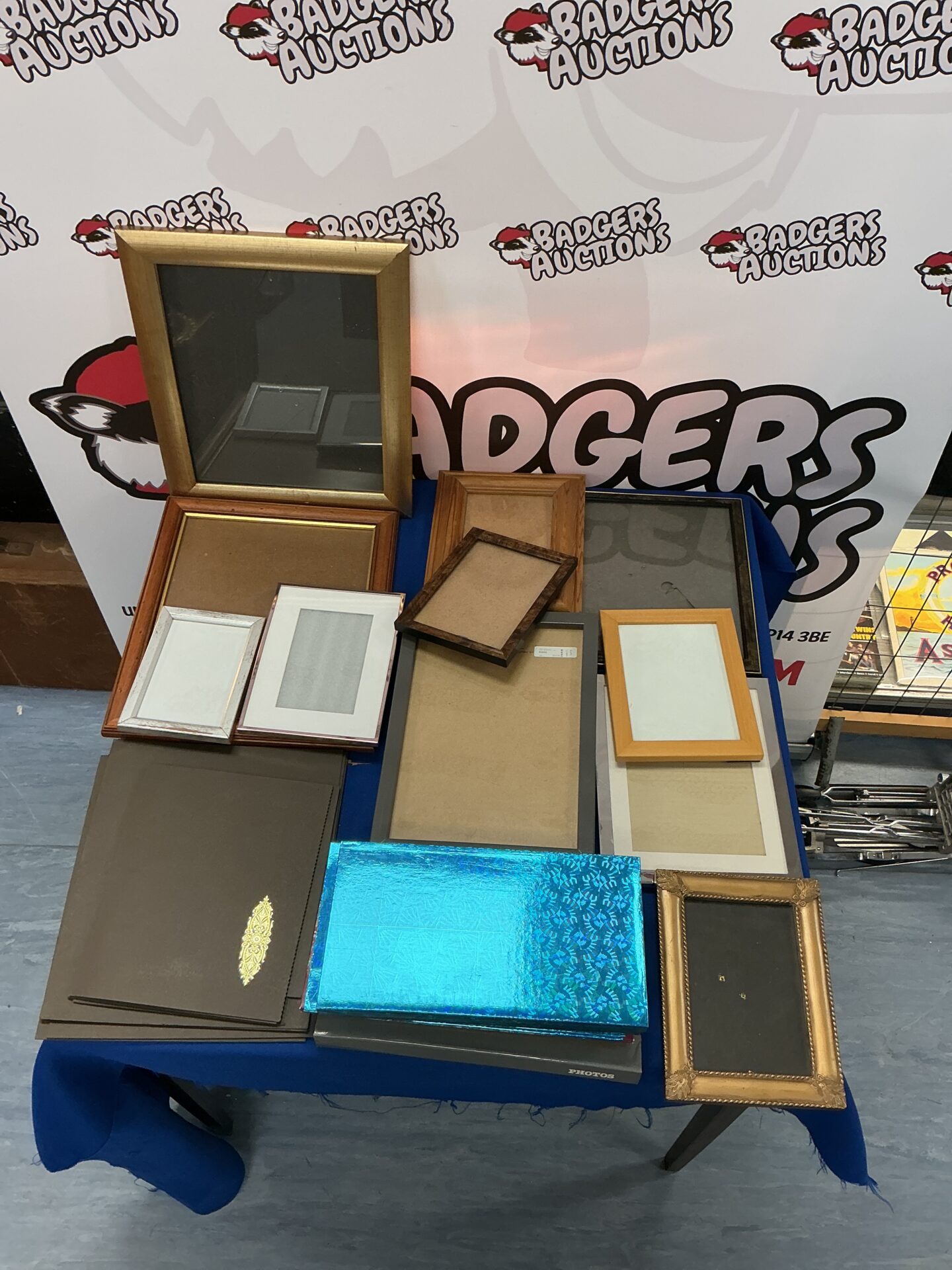 687 Quantity of New Picture Frames and photo albums