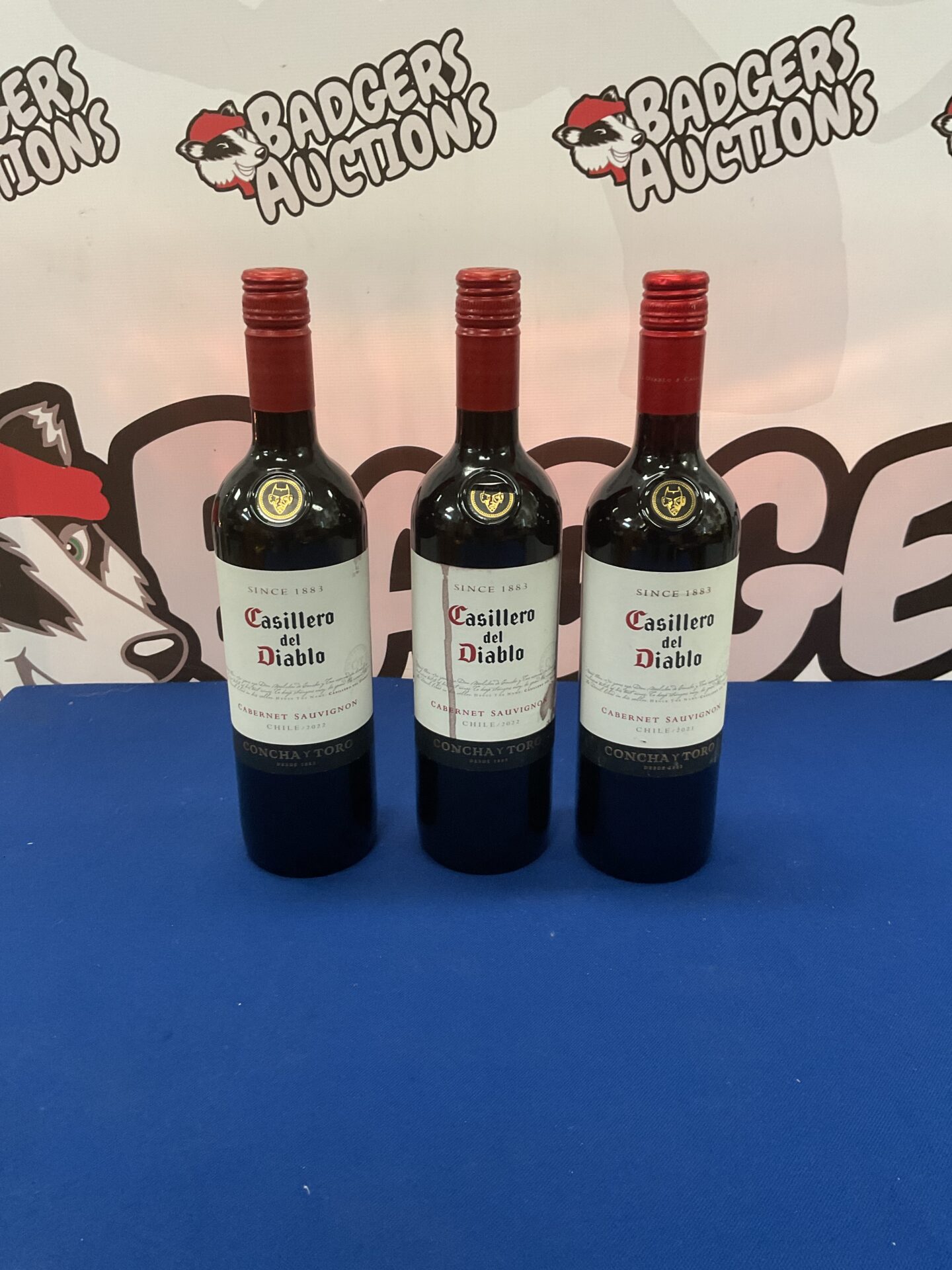 944 Three Bottles of Castletown Del Diablo Cabernet sauvignon
