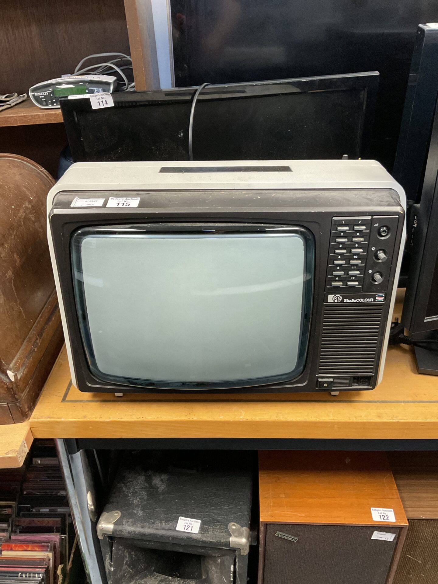 115 PYE studio colour vintage tv