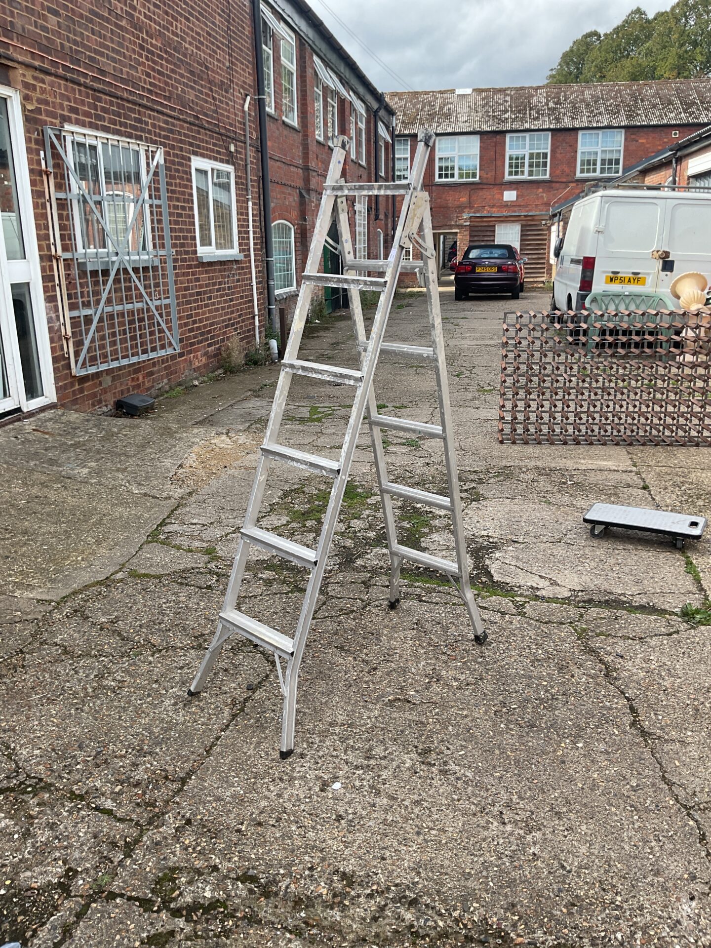 1318 Aluminium 6’ step ladder