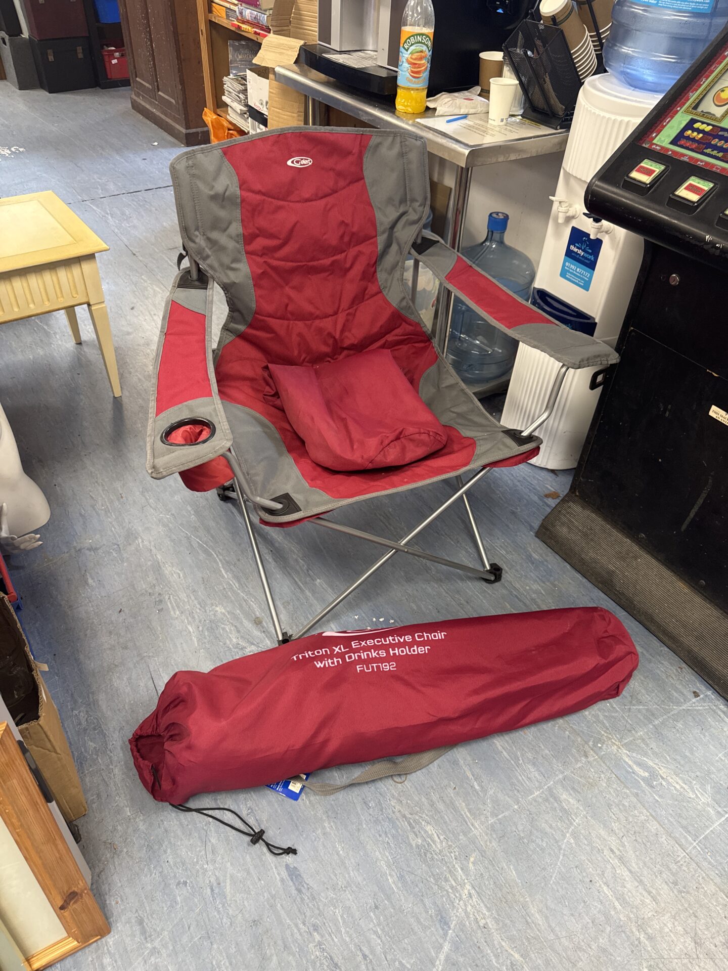 689 Two gelert triton XL camping chairs