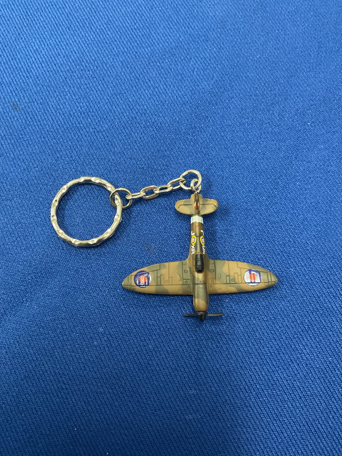867 Diecast spitfire keyring