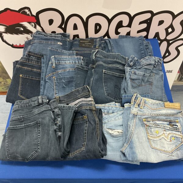 Girls jeans bundle including Nobody, M&S and Devil Denim brands.